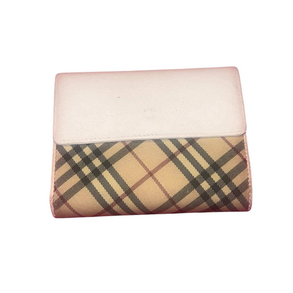 Burberry Beige and White Women's Wallet